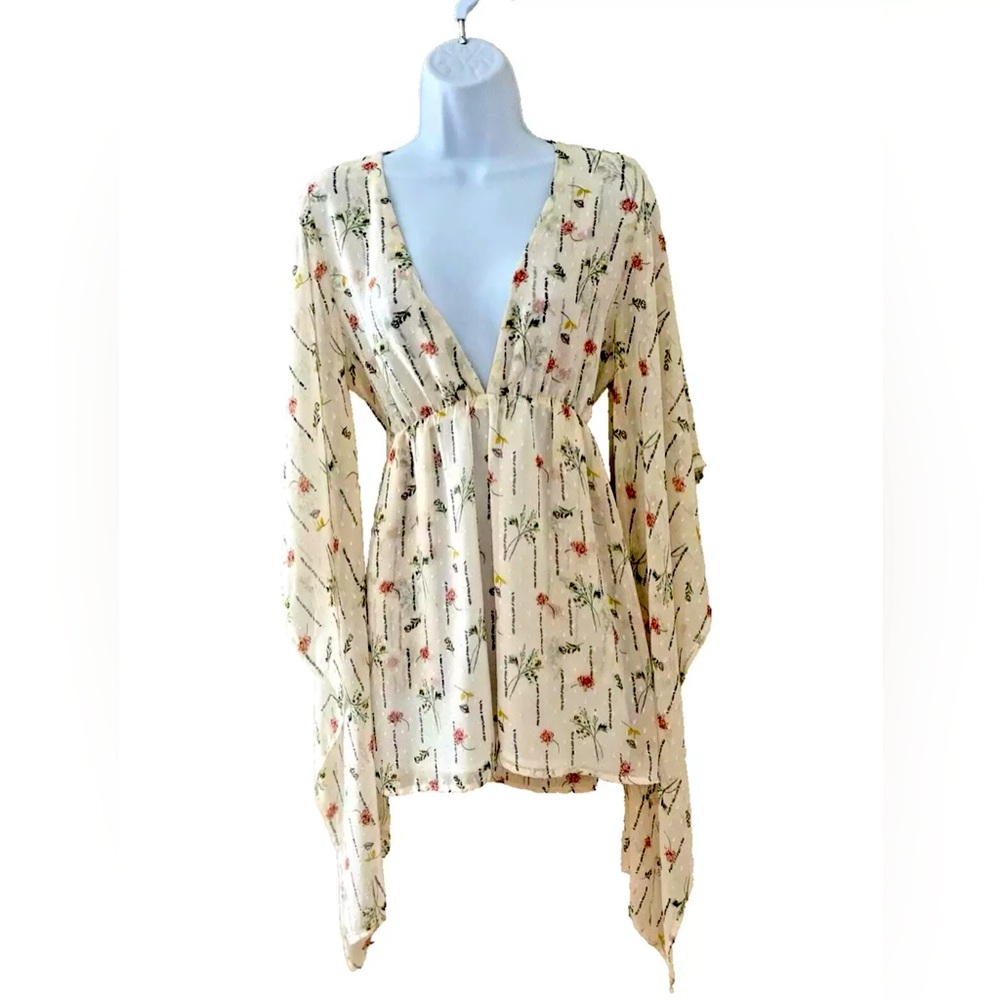 Floral Cream Dress